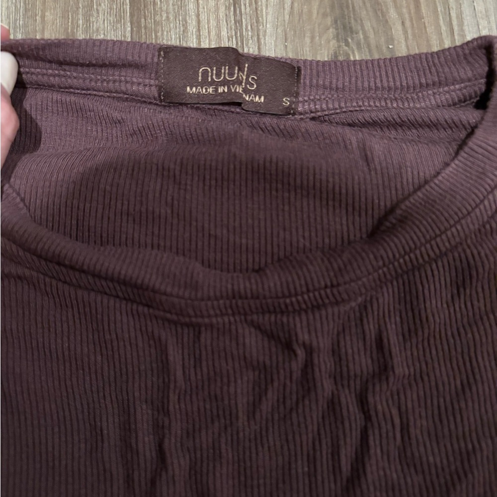 Nuuds small ribbed short pjs